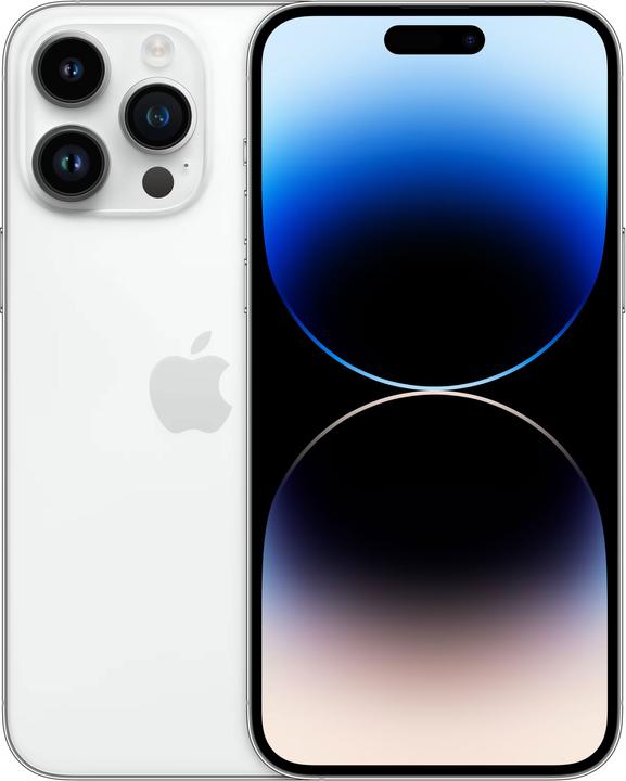 Apple iPhone 14 Pro Max (512 GB, Silver, 6.70", SIM + eSIM, 48 Mpx, 5G)