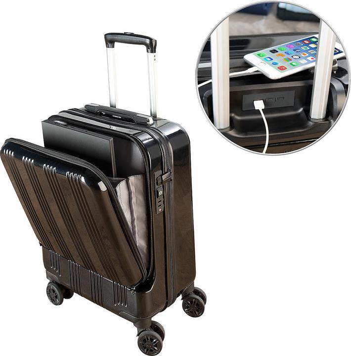 Image du produit Xcase Trolley de bagages à main avec compartiment pour ordinateur portable (30 l, Bagage à main (jusqu'à 50l))