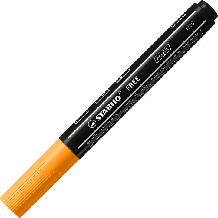 Actual product image STABILO Free (Grey, Brown, Orange, Green, Purple, Black, 3 mm, 5 x)