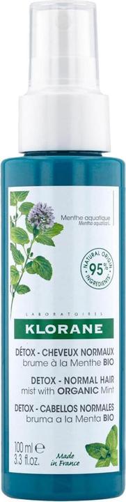 Produktbild Klorane Wasserminze Bio Spray (100 ml, Flüssiges Shampoo)