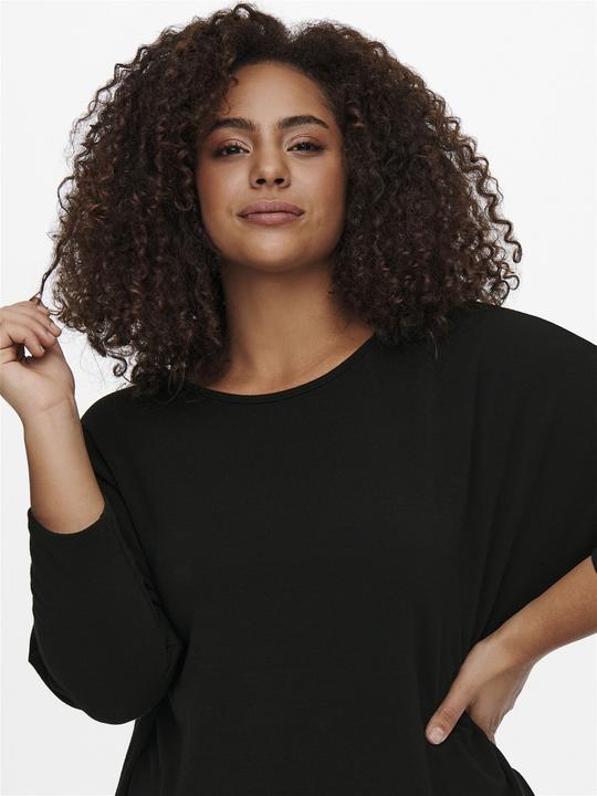 Image du produit Only Haut curvy à la coupe décontractée et aux manches 3/4 (54, XL)