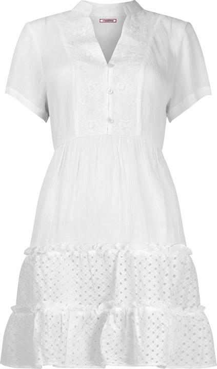 Actual product image Joe Browns Embroidered Bib Broderie Hem Cotton Tunic Dress (12)