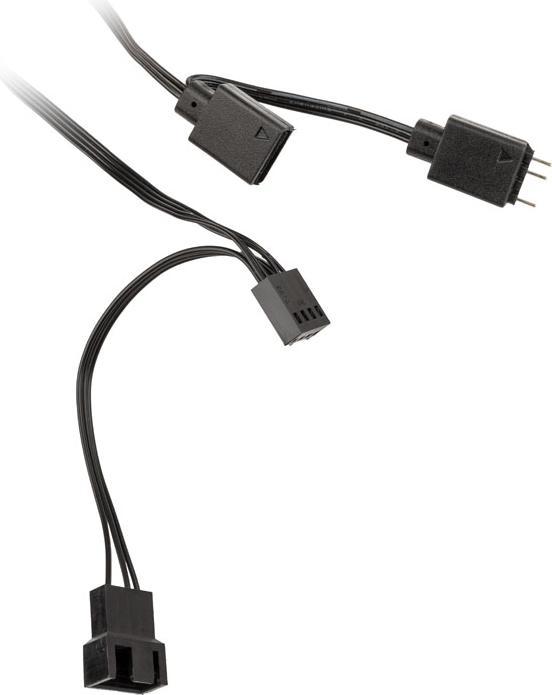 Produktbild Kolink Umbra X 120mm ARGB High Performance PWM Fan Triple Pack - Black (120 mm, 3 x)