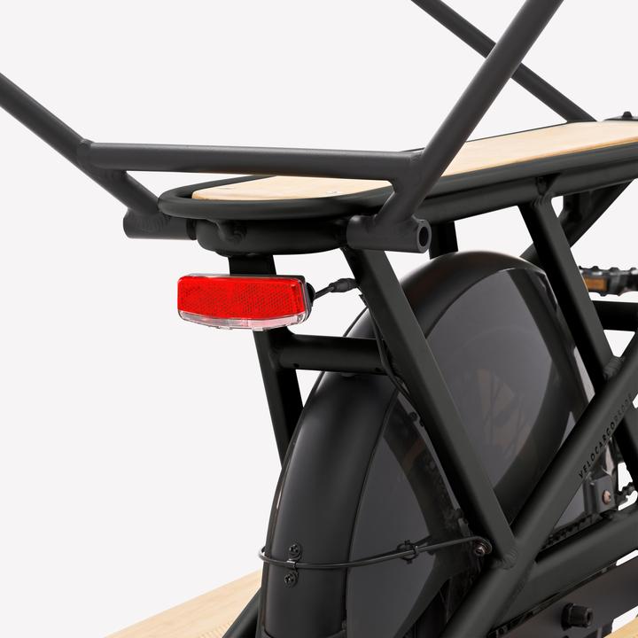 Image du produit Btwin Vélo utilitaire électrique Cargobike R500E Longtail V2 noir