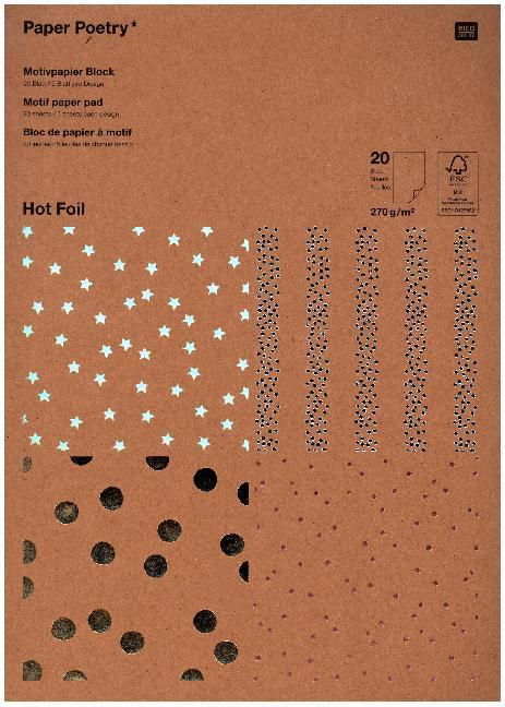 Produktbild Paper Poetry Motivpapier (270 g/m², 20 x)