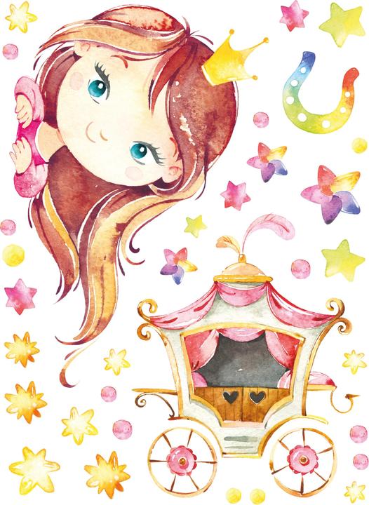 Immagine prodotto Papierdrachen Tatuaggi da parete - Unicorno (2 x 22 x 32 cm)