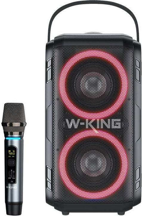Produktbild W-king Wireless Bluetooth Speaker T9 60W (black) (8 h, Akkubetrieb)