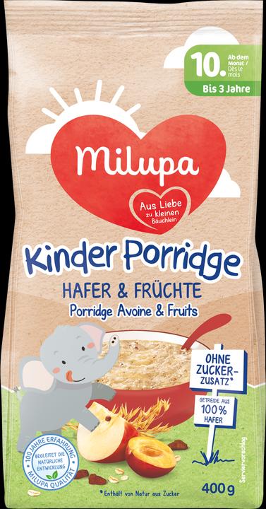 Immagine prodotto Milupa Porridge con avena e frutta (400 g)