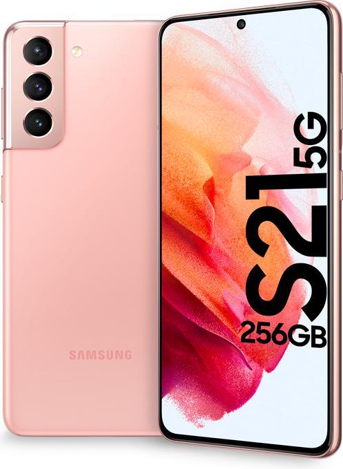 Actual product image Samsung Galaxy S21 EU (256 GB, Phantom Pink, 6.20", Dual SIM, 12 Mpx, 5G)