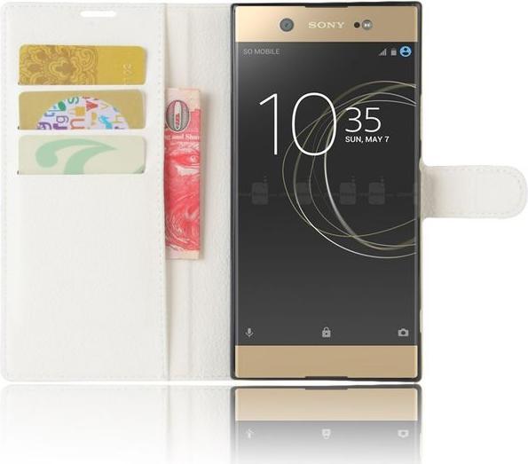 Actual product image MU Classic Leather cover with litchite texture (Sony Xperia XA1 Ultra)