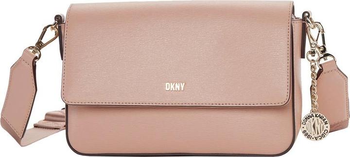 Immagine prodotto DKNY Leder Umhängetasche Umhängetasche Bryant Park MD Flap Crossbody Bag Cameo Pink