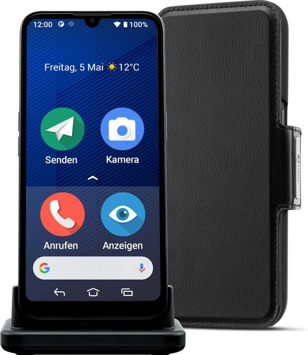 Productafbeelding Doro 8200 Plus zonder voedingseenheid (64 GB, Blauw / Zwart, 6.10", Dubbele SIM, 16 Mpx, 4G)