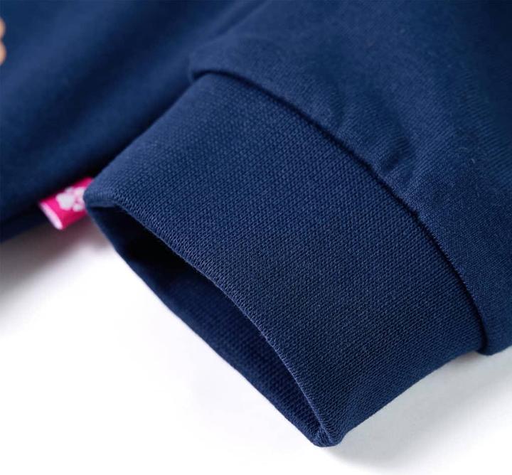 Produktbild VidaXL Kinder-Sweatshirt Marineblau 128,Material: 95 % Baumwolle. 5 (128)