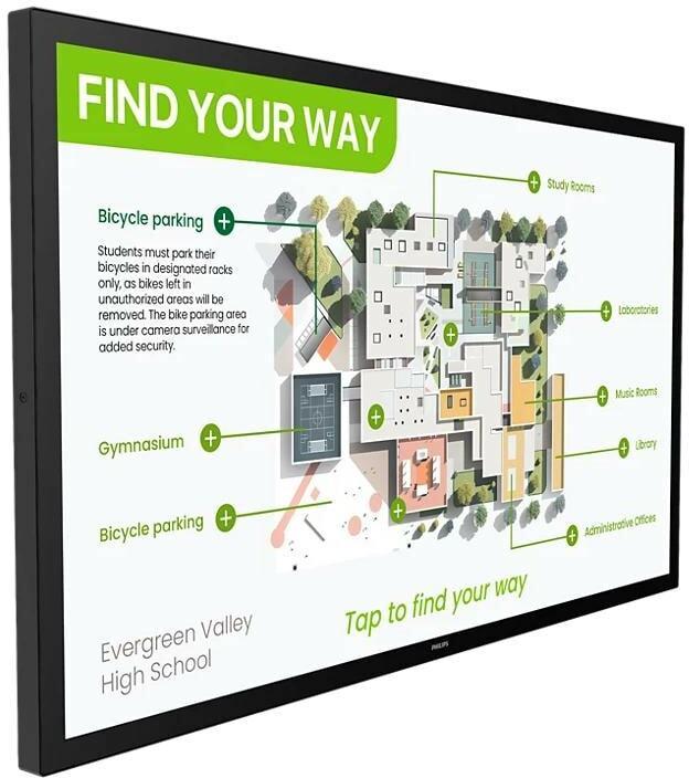 Produktbild Philips Touch Display 55BDL3751T/00 55 ", Energieeffizienzklasse (3840 x 2160 Pixel, 55")