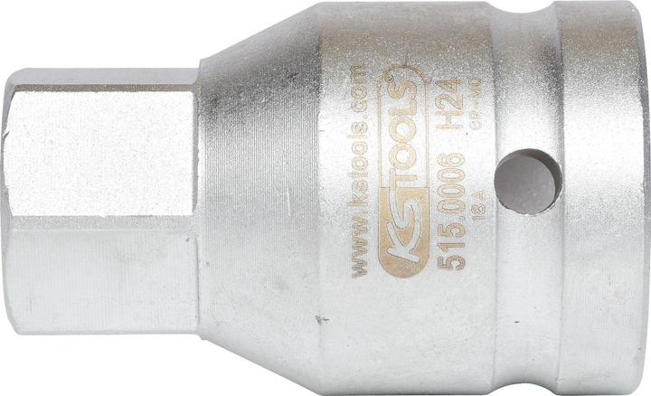 Immagine prodotto KS Tools presa esagonale da 3/4" per bit di potenza (24 mm)