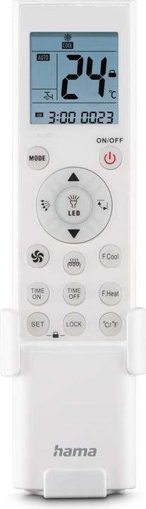 Image du produit Hama Télécommande universelle pour climatiseurs et appareils, infrarouge, support mural