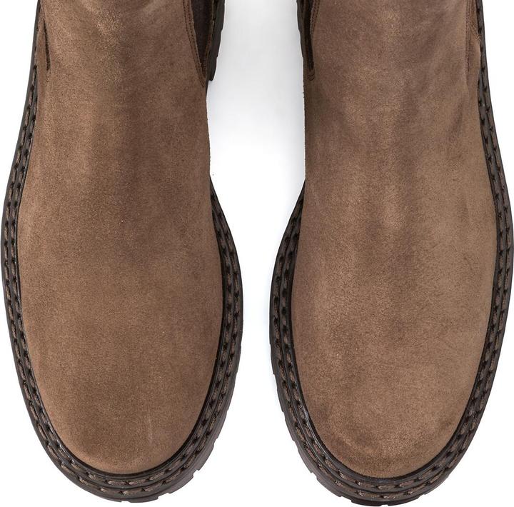 Actual product image La Redoute Collections Leather Chelsea boots (39)