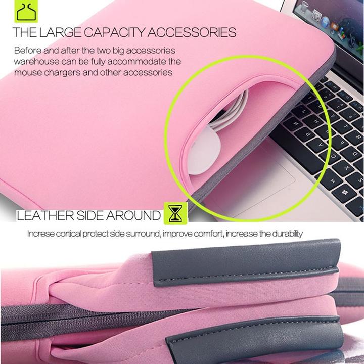 Produktbild König Design Universal Notebooktasche 12 - 15,4 Zoll Trage Tasche Laptop Notebook Case Cover (15.40")