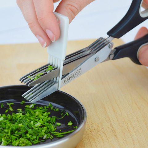 Actual product image Rapesco Herb scissors Paper shredder and herb scissors black-grey 20.0 cm