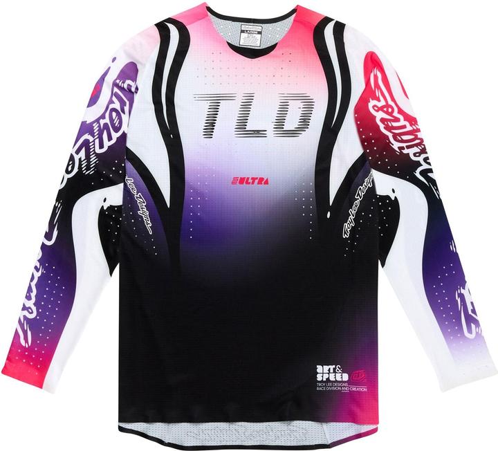Troy Lee Designs SE Ultra Jersey, Drip, black/purple, S (S)