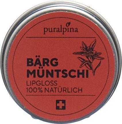 Puralpina Lippenbalm Bärgmüntschi Gloss 5 ml (Balsam, 5 ml)