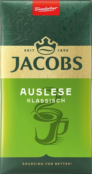 Image du produit Jacobs Sélection classique de café, moulu 500,0 g (Torréfaction moyenne, 500 g)