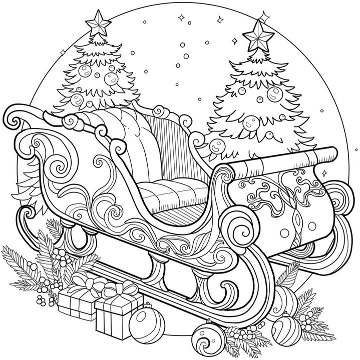 Actual product image Topp Colouring book Colorful World Christmas Moments