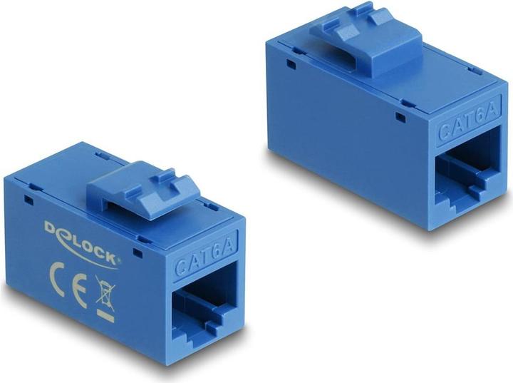 Delock Keystone Modul RJ45 Buchse zu RJ45 Buchse Cat.6A UTP (Keystone Modul)