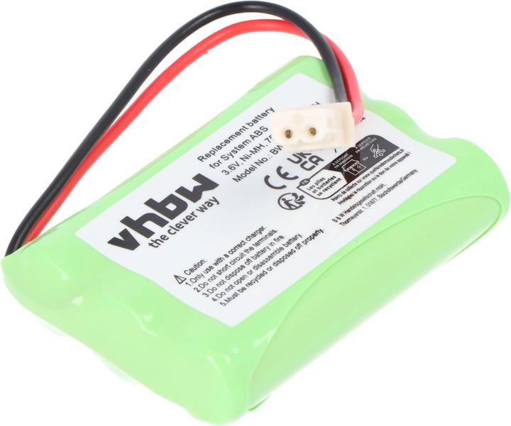 Actual product image AccuCell Battery Replacement for Slendertone 3AAA750 for Medical (750mAh, 3.6V, NiMH) (1 pcs., 750 mAh)