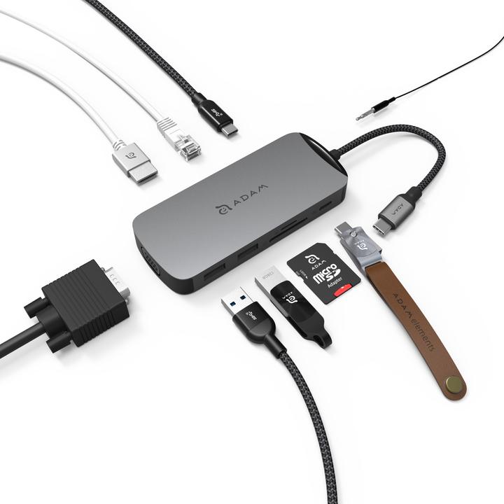 Actual product image Adam Elements Casa Hub X (USB-C, 10 Ports)