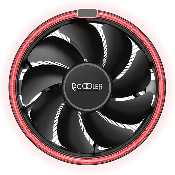 Actual product image Pccooler E126MR Corona Red (70 mm)