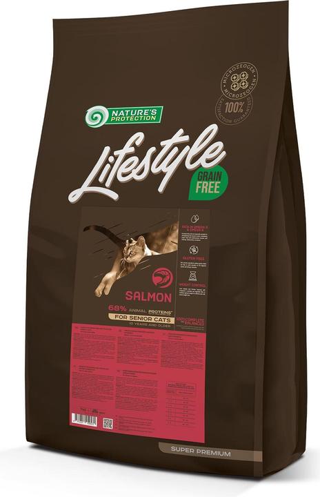 Actual product image Natures Protection Grain Free with salmon, 7 kg (Senior, 1 pcs., 7000 g)