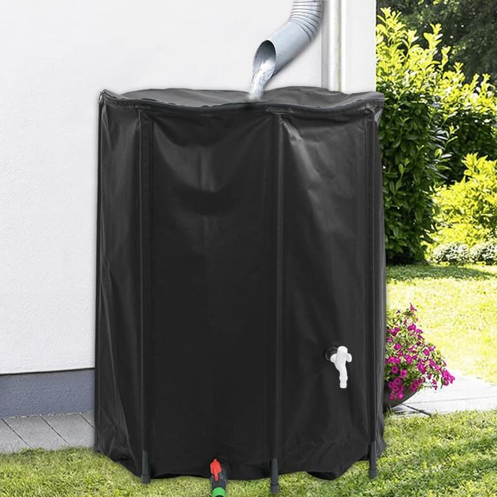 Actual product image VidaXL Water tank with tap Foldable 750 L PVC (750 l)