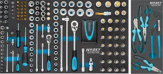 Image du produit HAZET Chariot à outils 179NXXL-7/340 L959xP518xH1020mm 600 kg 7 tiroirs 340 pièces tôle d'acier (340 x)