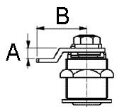 Actual product image Kaba Latch (Locking cylinder)
