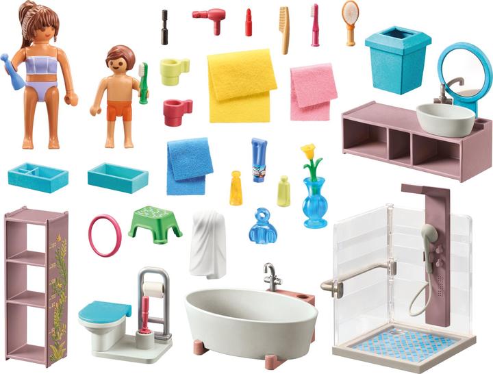 Produktbild Playmobil Badezimmer (71611, Playmobil My Life)