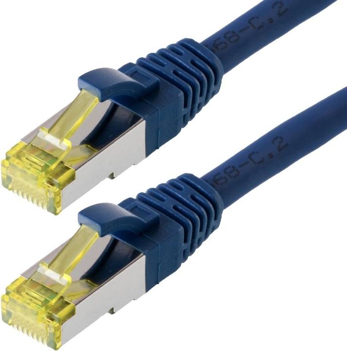 Actual product image Helos Herweck patch cable (S/FTP, CAT6a, 3 m)