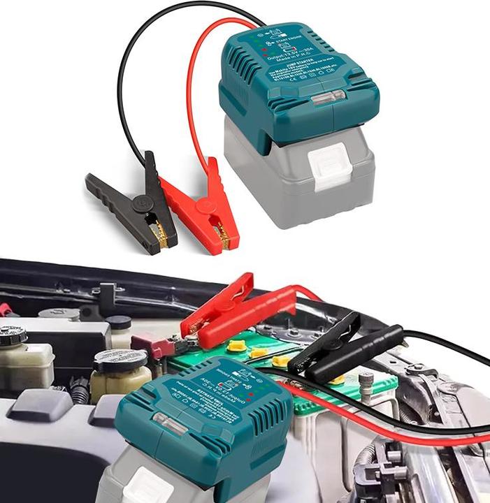 Actual product image NoName Emergency charger for 12V starter battery with your Makita 18V lithium battery (100 A)