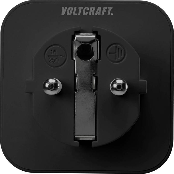 Actual product image Voltcraft SEM6000 BLACK Energy cost meter Bluetooth® interface, data export, data logger function, TR