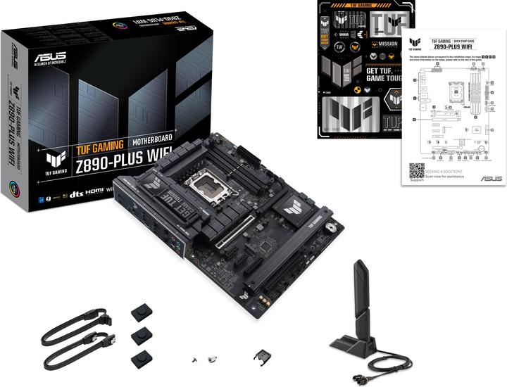 Actual product image ASUS TUF GAMING Z890-PLUS WIFI (LGA 1851, Intel Z890, ATX)