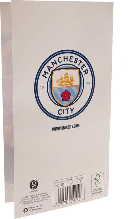 Produktbild Manchester City FC RetroGeburtstagskarte (1 Stk.)