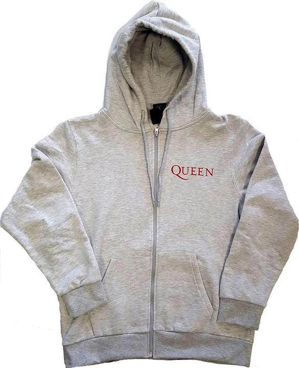 Queen Classic Hoodie mit durchgehendem Reissverschluss