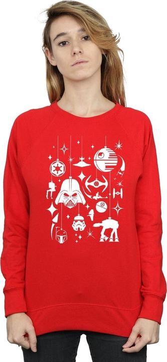 Immagine prodotto Star Wars Christmas Decorations Felpa Donna (M)