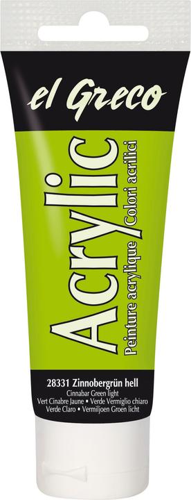 Image du produit Kreul el Greco Acrylic 75ml (Vert vermillon clair, 75 ml)