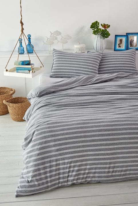 Produktbild Living Home Melange Jersey Double Face (Duvetbezug, 200 x 210 cm)