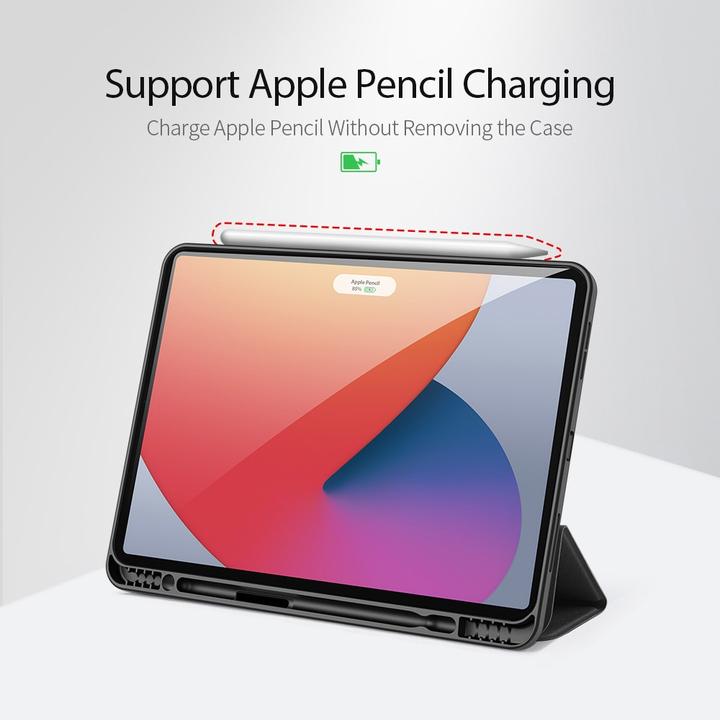 Actual product image Dux Ducis Domo Tri-fold Smart Case (iPad Pro 12.9 2021 (5th Gen), iPad Pro 12.9 2022 (6th Gen))