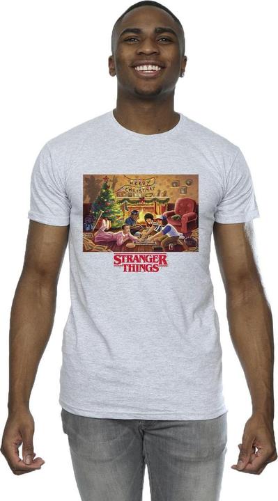 Produktbild Netflix Stranger Things Christmas Gathering TShirt (3XL)