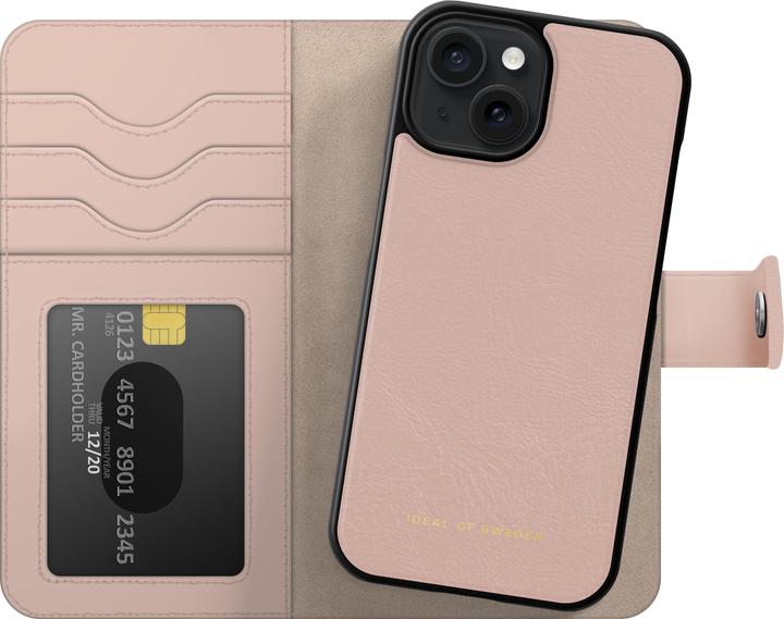 Immagine prodotto iDeal Of Sweden Portafoglio magnetico per iPhone 15 +, rosa (Apple iPhone 15)