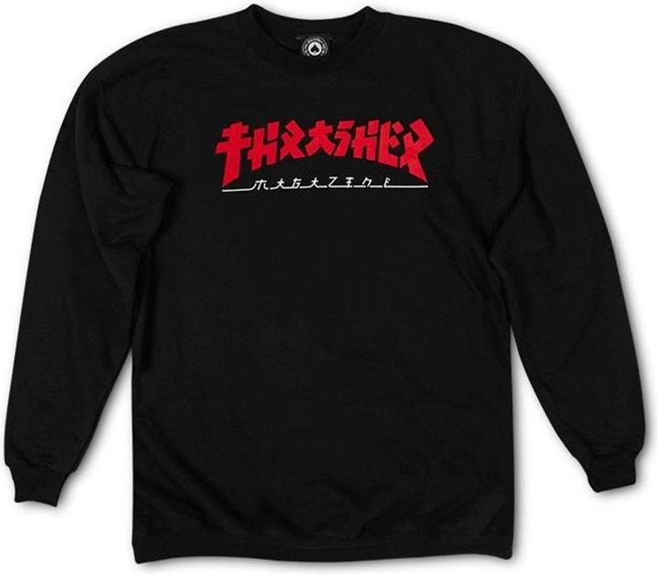Actual product image Thrasher Godzilla Crew (M)