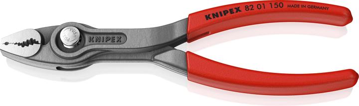Image du produit Knipex Pince frontale TwinGrip 82 01 150 (rouge, longueur 150mm) (154 mm)